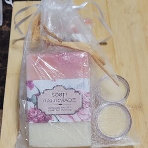 Handmade sweet Jasmine floral Soap & Lip balm
